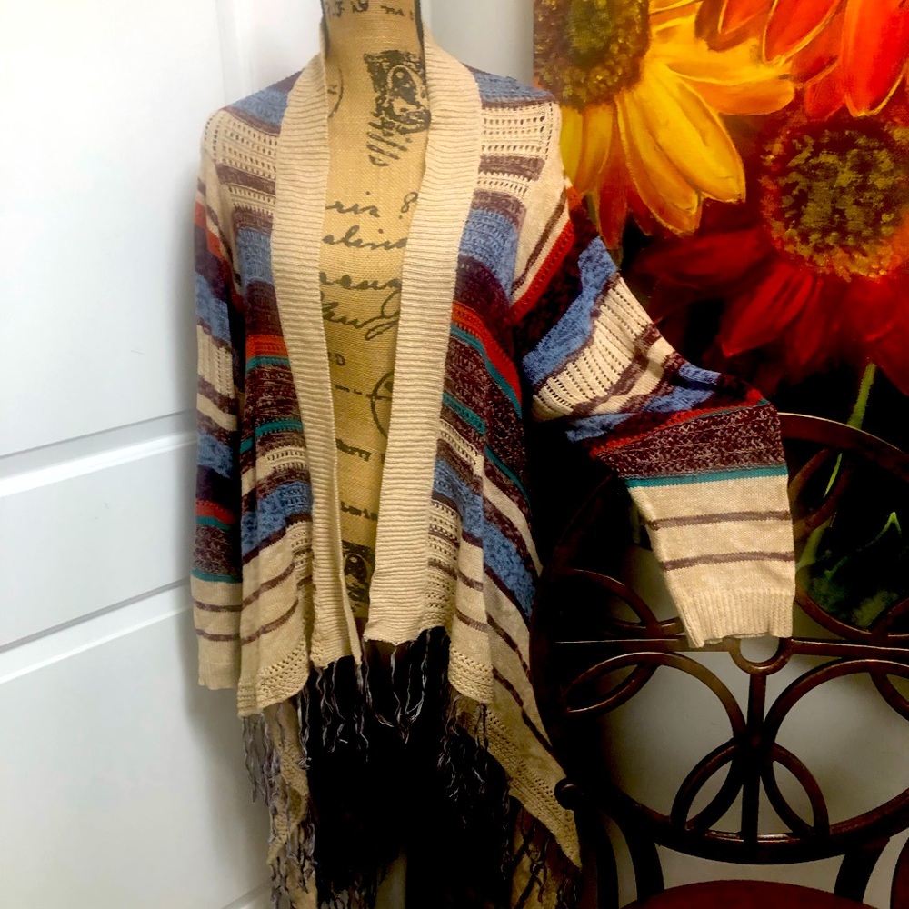 Fringe sweater